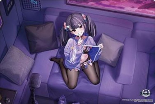 画像1: ※10月10日まで受付※【予約】ブシロードラバーマットV2・2203 アズールレーン『藤波』あなただけの秘密コーデver. [2612/25] (1)
