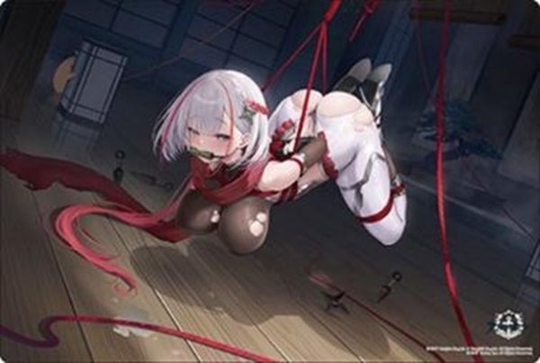 画像1: ※10月10日まで受付※【予約】ブシロードラバーマットV2・2199 アズールレーン『伊404』華やかなれ、紅緒の舞ver. [2612/25] (1)
