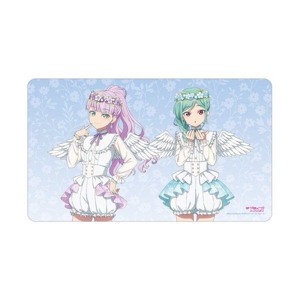 画像1: ※10月10日まで受付※【予約】マルチデスクマット ラブライブ！スーパースター!! 描き下ろし 3期生 天使ver. [27年1月中旬] (1)