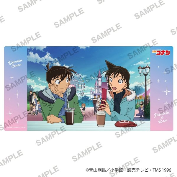 画像1: ※10月10日まで受付※【予約】KADOKAWAインテリアマット 「名探偵コナン」 工藤新一＆毛利蘭 [26年12月] (1)