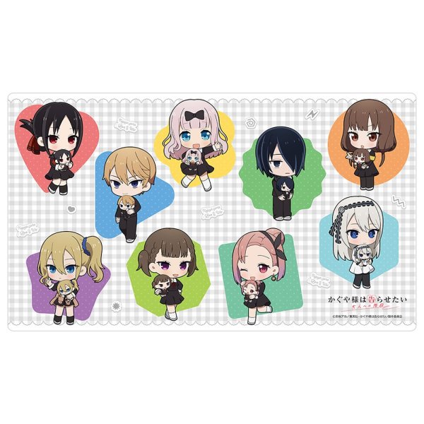 画像1: ※10月24日まで受付※【予約】ラバーマット かぐや様は告らせたい Tiny Friends [27年1月下旬] (1)