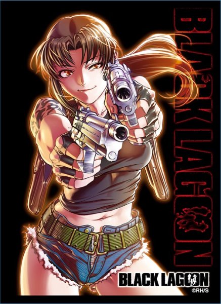 画像1: ※10月17日まで受付※【予約】ブロッコリーキャラクタースリーブ BLACK LAGOON「レヴィ」リバイバル [2612/24] (1)
