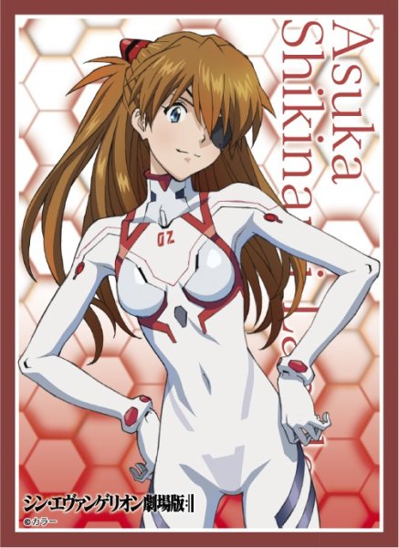 画像1: 【予約】ブロッコリーキャラクタースリーブ ヱヴァンゲリヲン新劇場版「式波・アスカ・ラングレー」Ver.3 [2701/23] (1)