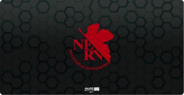 画像1: 【予約】キャラクター万能ラバーマットスリム ヱヴァンゲリヲン新劇場版「NERV」 [2702/13] (1)