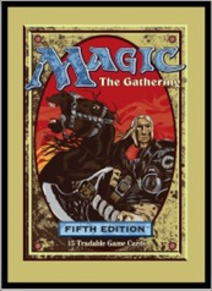 画像1: ※10月24日まで受付※【予約】マジック：ザ・ギャザリング プレイヤーズカードスリーブ MTGS-1008 RETRO CORE 「基本セット第5版」(再復刻版) [2612/25] (1)