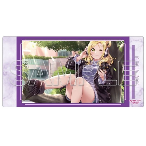 画像1: ※10月31日まで受付※【予約】デスクマット 『ラブライブ！サンシャイン!! 』 Ver.いまキミに伝えたいこと 小原鞠莉 [2702/05] (1)