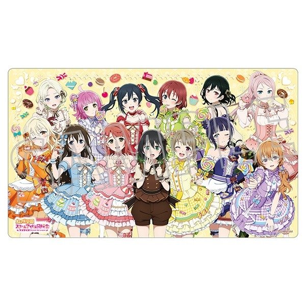 画像1: ※11月7日まで受付※【予約】デスクマット ラブライブ！虹ヶ咲学園スクールアイドル同好会 Sweet Collection ver. [2701/30] (1)