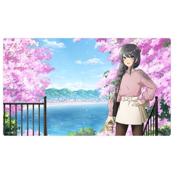 画像1: ※11月28日まで受付※【予約】ラバーマット 青春ブタ野郎はランドセルガールの夢を見ない 桜島麻衣/桜 [27年2月] (1)