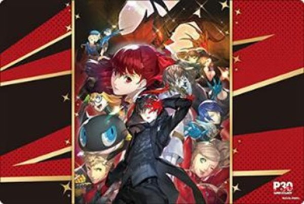 画像1: ※10月31日まで受付※【予約】ブシロードラバーマットV2・2221 『ペルソナ5 ザ・ロイヤル』ペルソナ30th ver. [2701/15] (1)