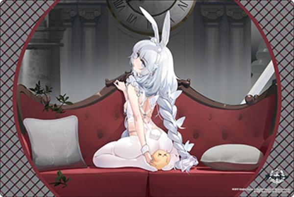 画像1: ※10月31日まで受付※【予約】ブシロードラバーマットV2・2223 アズールレーン『ル・マラン』昼寝好きのラピヌver. [2701/15] (1)