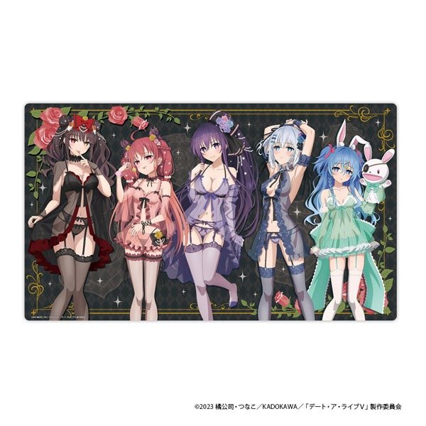 画像1: ※10月31日まで受付※【予約】デスクマット アニメ「デート・ア・ライブV」描き下ろし 【ネグリジェ】 [27年2月] (1)