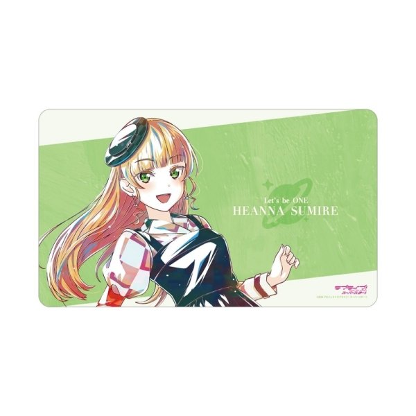画像1: ※11月7日まで受付※【予約】マルチデスクマット ラブライブ！スーパースター!! 平安名すみれ Let's be ONE Ani-Art [27年2月中旬] (1)