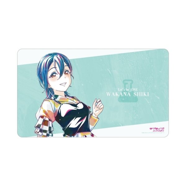 画像1: ※11月7日まで受付※【予約】マルチデスクマット ラブライブ！スーパースター!! 若菜四季 Let's be ONE Ani-Art [27年2月中旬] (1)