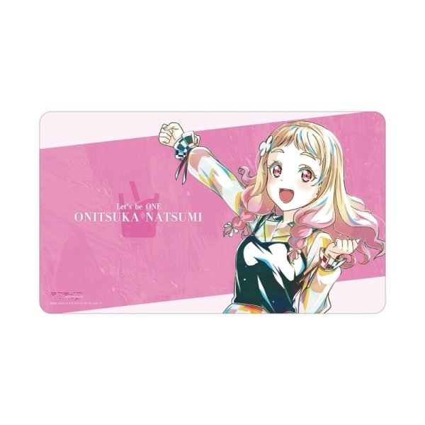 画像1: ※11月7日まで受付※【予約】マルチデスクマット ラブライブ！スーパースター!! 鬼塚夏美 Let's be ONE Ani-Art [27年2月中旬] (1)