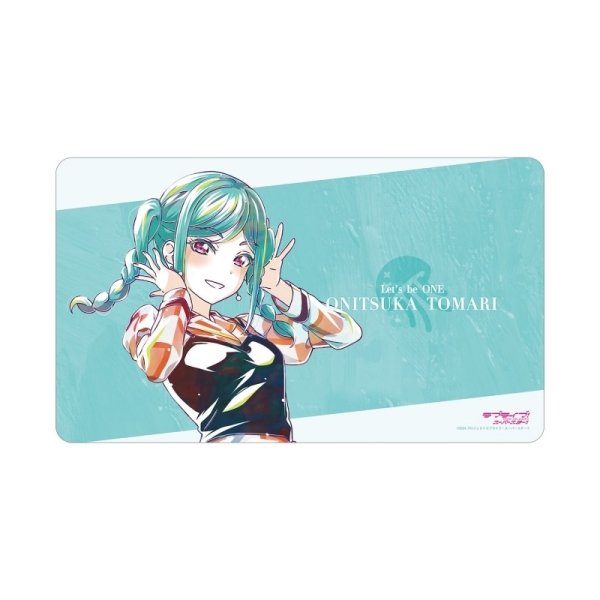 画像1: ※11月7日まで受付※【予約】マルチデスクマット ラブライブ！スーパースター!! 鬼塚冬毬 Let's be ONE Ani-Art [27年2月中旬] (1)