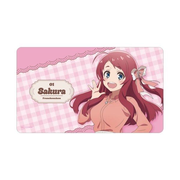 画像1: ※11月7日まで受付※【予約】マルチデスクマット 劇場版『ゾンビランドサガ ゆめぎんがパラダイス』 源 さくら 私服ver. [27年1月下旬] (1)
