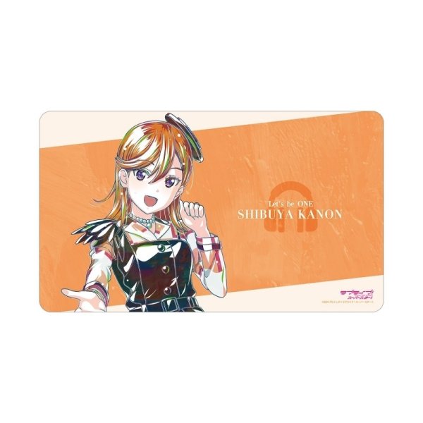 画像1: ※11月7日まで受付※【予約】マルチデスクマット ラブライブ！スーパースター!! 澁谷かのん Let's be ONE Ani-Art [27年2月中旬] (1)