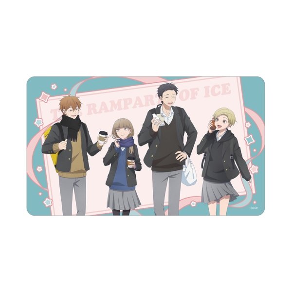 画像1: ※10月31日まで受付※【予約】マルチデスクマット TVアニメ『氷の城壁』 描き下ろし 集合 放課後寄り道ver. [27年1月中旬] (1)