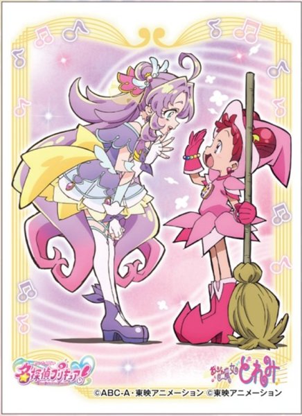 画像1: ※11月7日まで受付※【予約】スリーブEN-1754 名探偵プリキュア！×おジャ魔女どれみ キュアアンサー×春風どれみ [2701/29] (1)