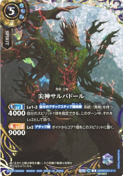 画像1: 【BS】尖神サルバドール〔SECRET〕【X】26RBS03-X14 (1)