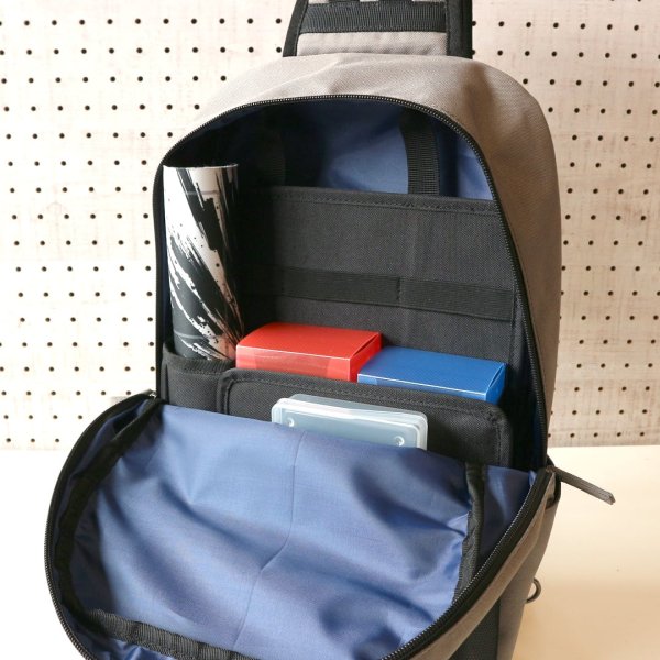 画像5: [新品]はっ水ポリボディバッグ グレー【72-1796-GY】 (5)