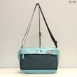 画像1: [新品]PETメッシュポケットミニショルダーバッグ ブルー【12-2111-BL】 (1)