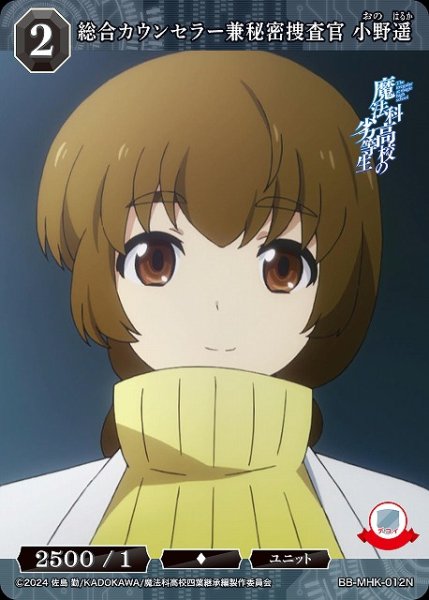 画像1: 【BDB】総合カウンセラー兼秘密捜査官 小野遥【N】BB-MHK-012N (1)