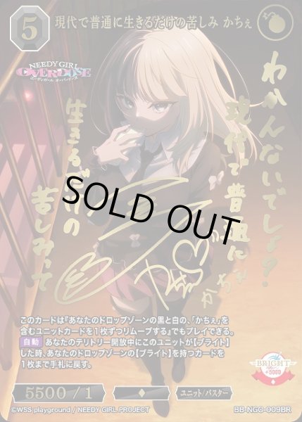 画像1: 【BDB】現代で普通に生きるだけの苦しみ かちぇ【BR】BB-NGO-009BR (1)