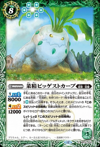 画像1: 【BS】菜精ビッゲストカーブ【C】(BS72収録/2025年度)〈12〉BS72-032 (1)
