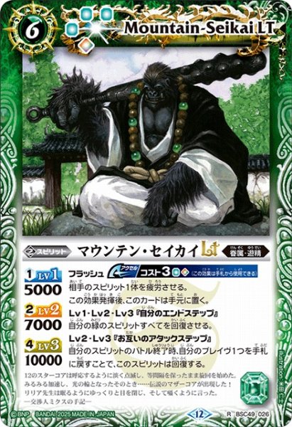 画像1: 【BS】マウンテン・セイカイLT【R】(BSC49収録/2025年度)〈12〉BSC49-026 (1)