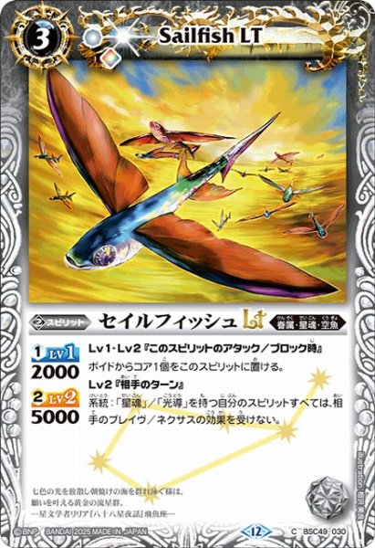 画像1: 【BS】セイルフィッシュLT【C】(BSC49収録/2025年度)〈12〉BSC49-030 (1)