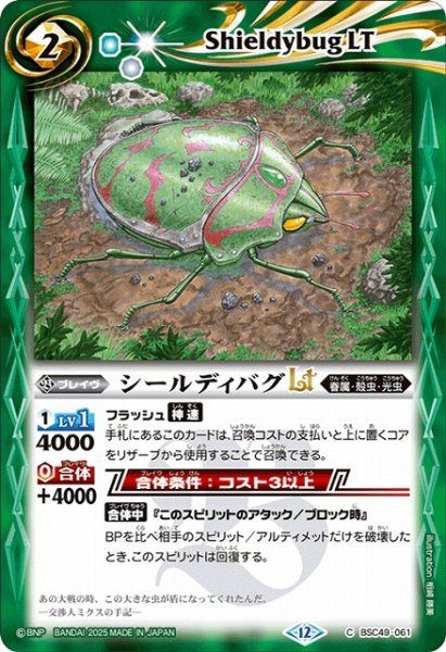 画像1: 【BS】シールディバグLT【C】(BSC49収録/2025年度)〈12〉BSC49-061 (1)