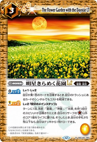 画像1: 【BS】明星きらめく花園LT【R】(BSC49収録/2025年度)〈12〉BSC49-080 (1)