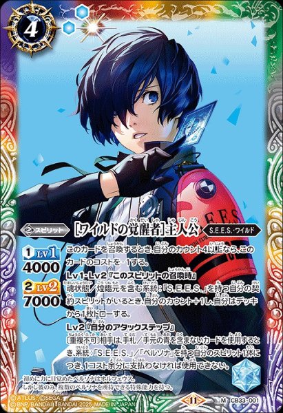 画像1: 【BS】［ワイルドの覚醒者］主人公【M】(CB33収録/2025年度)〈11〉CB33-001 (1)
