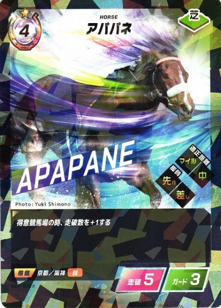 画像1: 【競馬】アパパネ【R】SDF-025R (1)