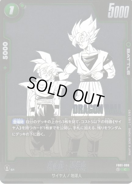 画像1: 【DBFW】孫悟飯：少年期〔SB01収録〕【C】FB01-088 (1)