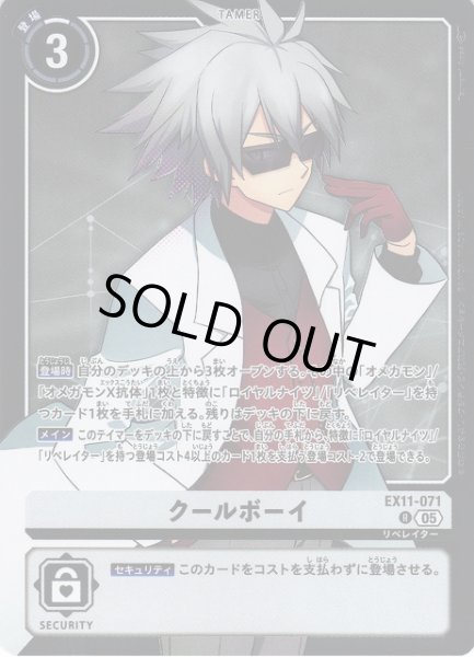画像1: 【DIG】クールボーイ【R】EX11-071〈05〉 (1)