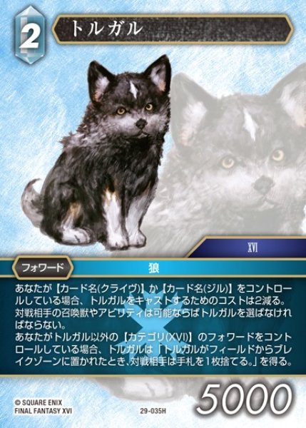 画像1: 【FFTCG】トルガル【H】29-035H (1)