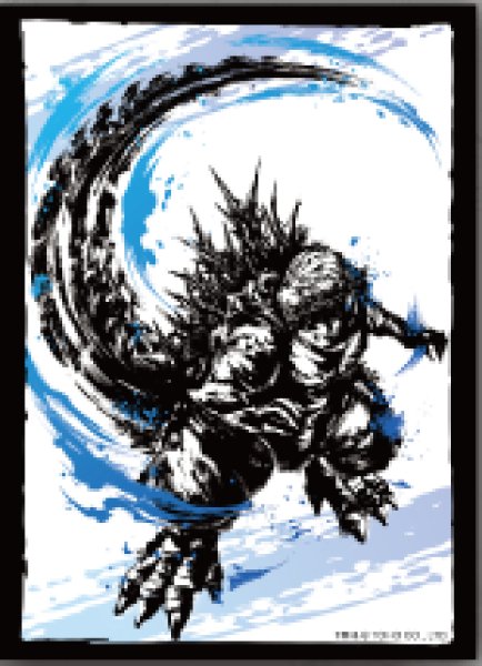 画像1: 【ゴジラ】[スリーブ]怪獣墨絵大進撃 ゴジラ(2023)【60枚入り】 (1)