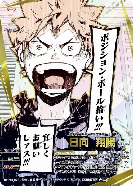画像1: 【バボカ】日向 翔陽【頂P】HV-P03-001 (1)
