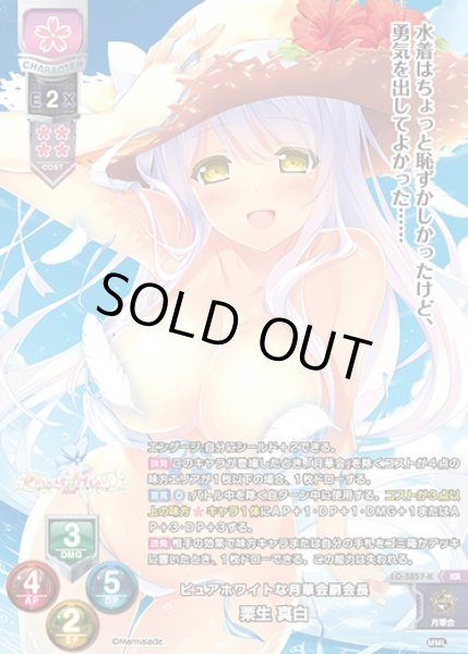 画像1: 【LO】ピュアホワイトな月華会副会長 栗生 真白【KR】LO-5857-K (1)