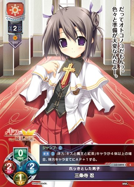 画像1: 【LO】れっきとした男子 三条寺 忍【C】LO-5894 (1)