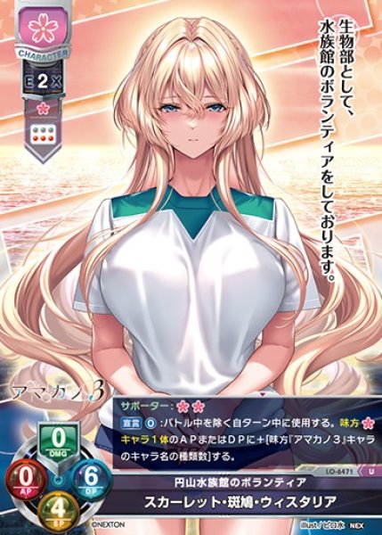 画像1: 【LO】円山水族館のボランティア スカーレット・斑鳩・ウィスタリア【U】LO-6471 (1)