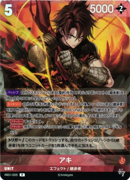 画像1: 【NA】アキ【P】PR01-005 (1)