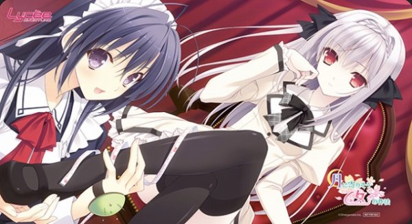 画像1: 【LO】[プレイマット]Lycee Overture『Nevel 2.0』【どうしようもないパル子】版 桜小路 ルナ&小倉 朝日 (1)