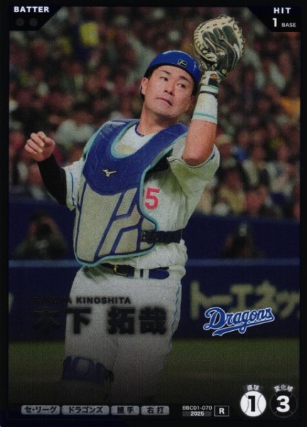 画像1: 【プロファン】木下 拓哉【R】BBC01-070 (1)