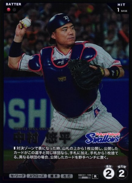 画像1: 【プロファン】中村 悠平【R】BBC01-109 (1)