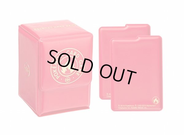 画像1: 【ポケカサプライ】[デッキケース]タイプデッキケース 炎 (1)