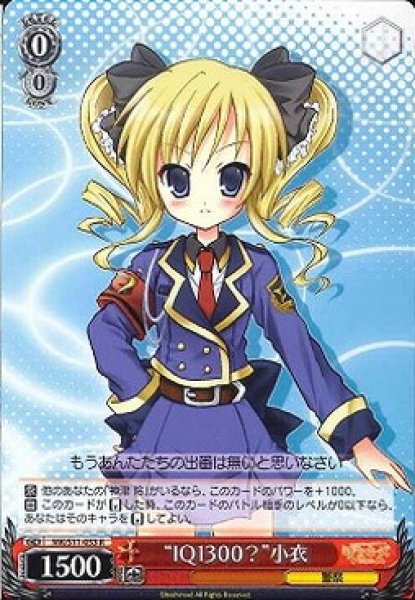 画像1: 【WS】IQ1300? 小衣【R】MK/S11-053 (1)