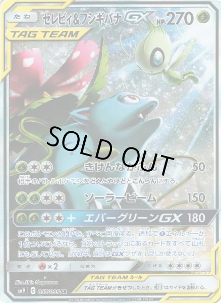 画像1: 【ポケカ】セレビィ＆フシギバナGX(SA)【SR】SM9-097 (1)